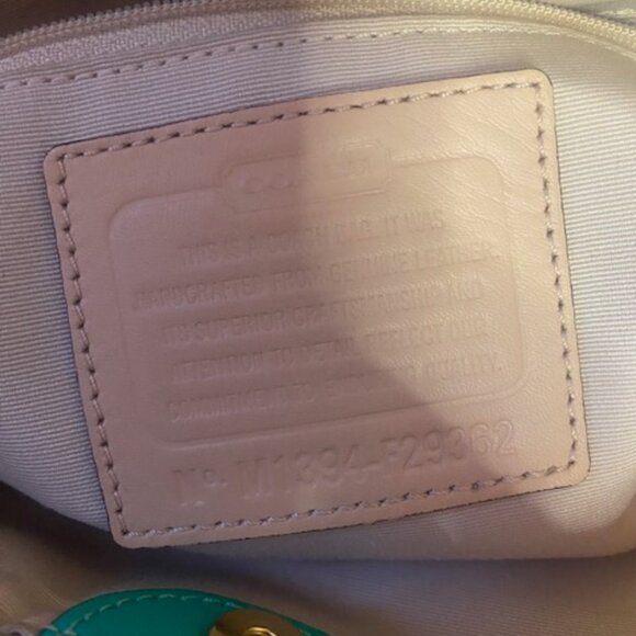 PEYTON SAFFIANO LEATHER DRAWSTRING CARRYALL (COACH F29362) - Picture 9 of 9